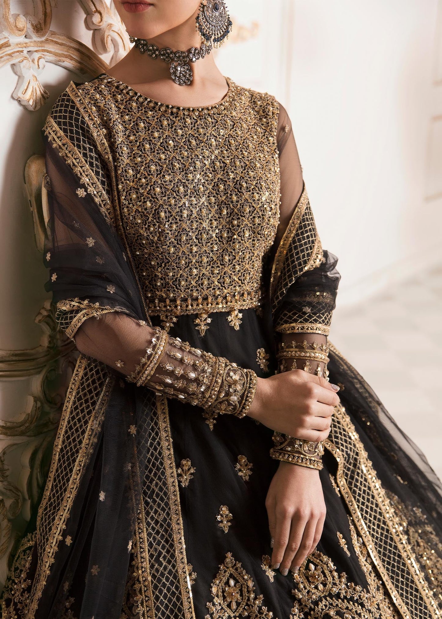 Mahira | Wedding Wear Embellished Gown