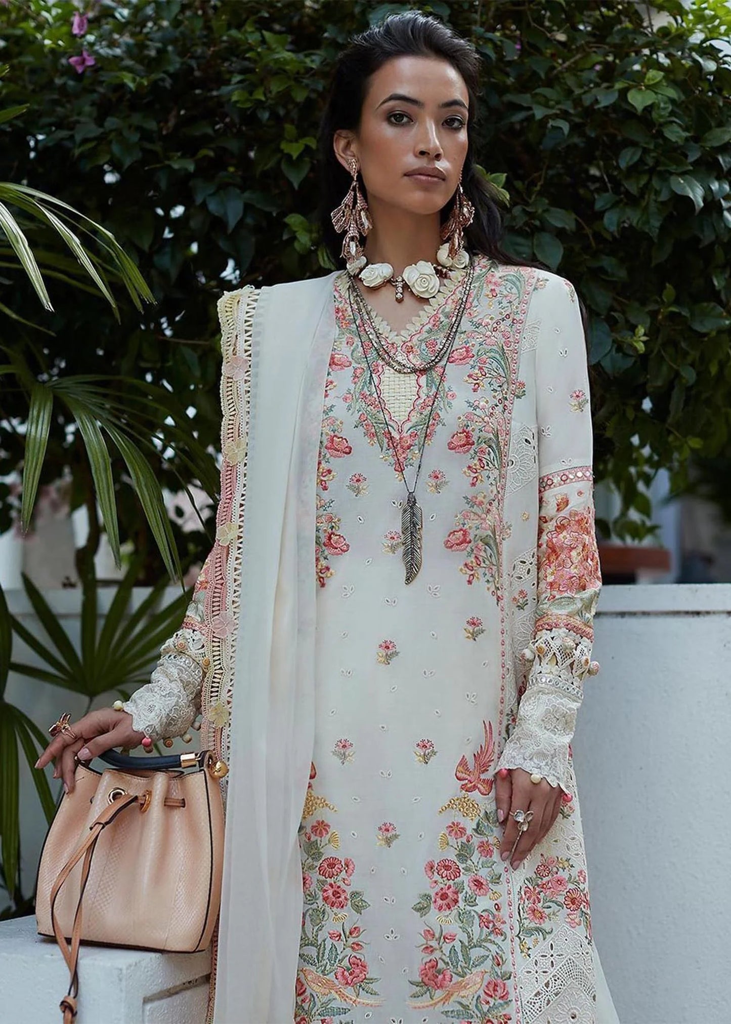 NYSA | Summer Lawn Floral Embroidery