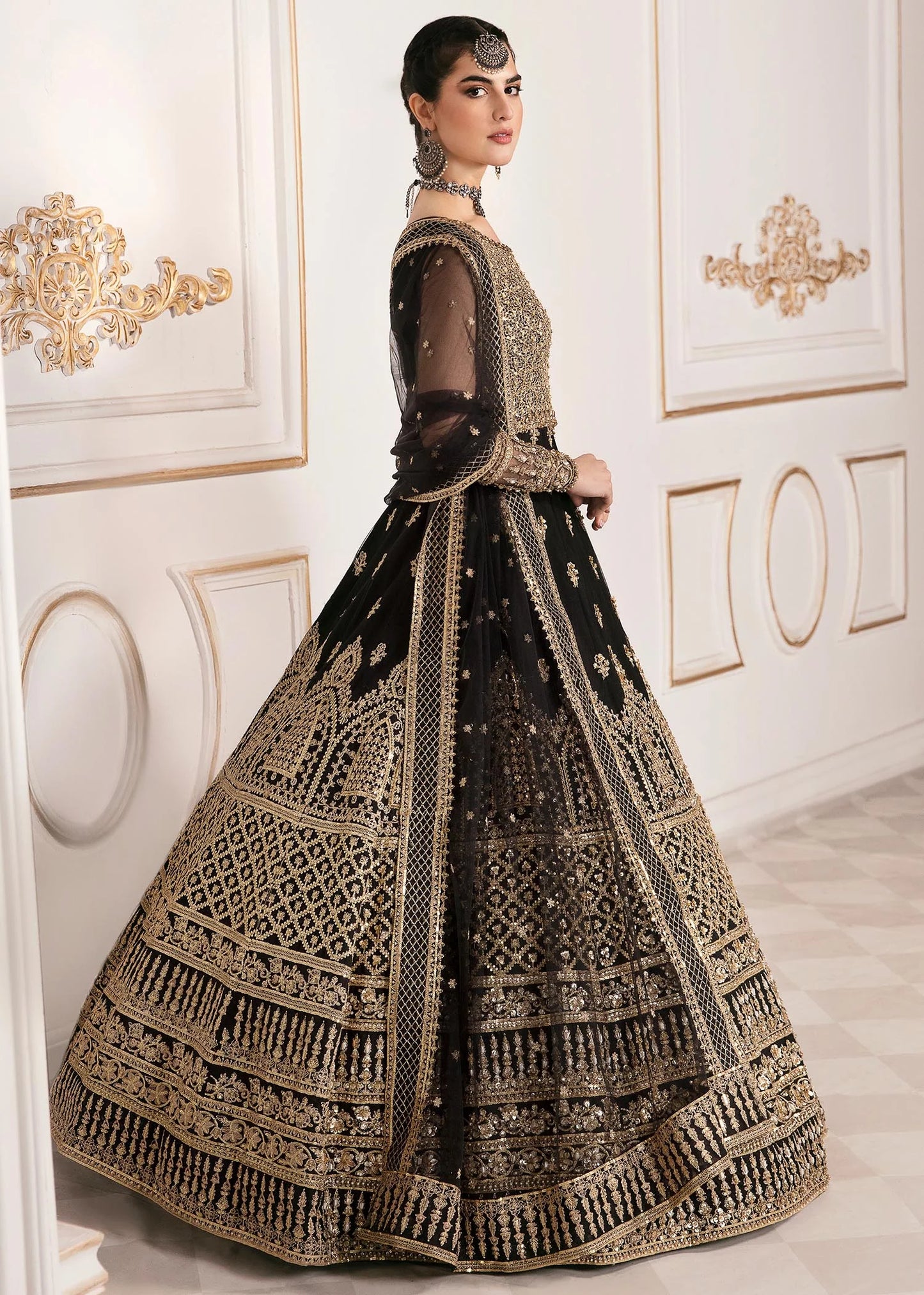 Mahira | Wedding Wear Embellished Gown