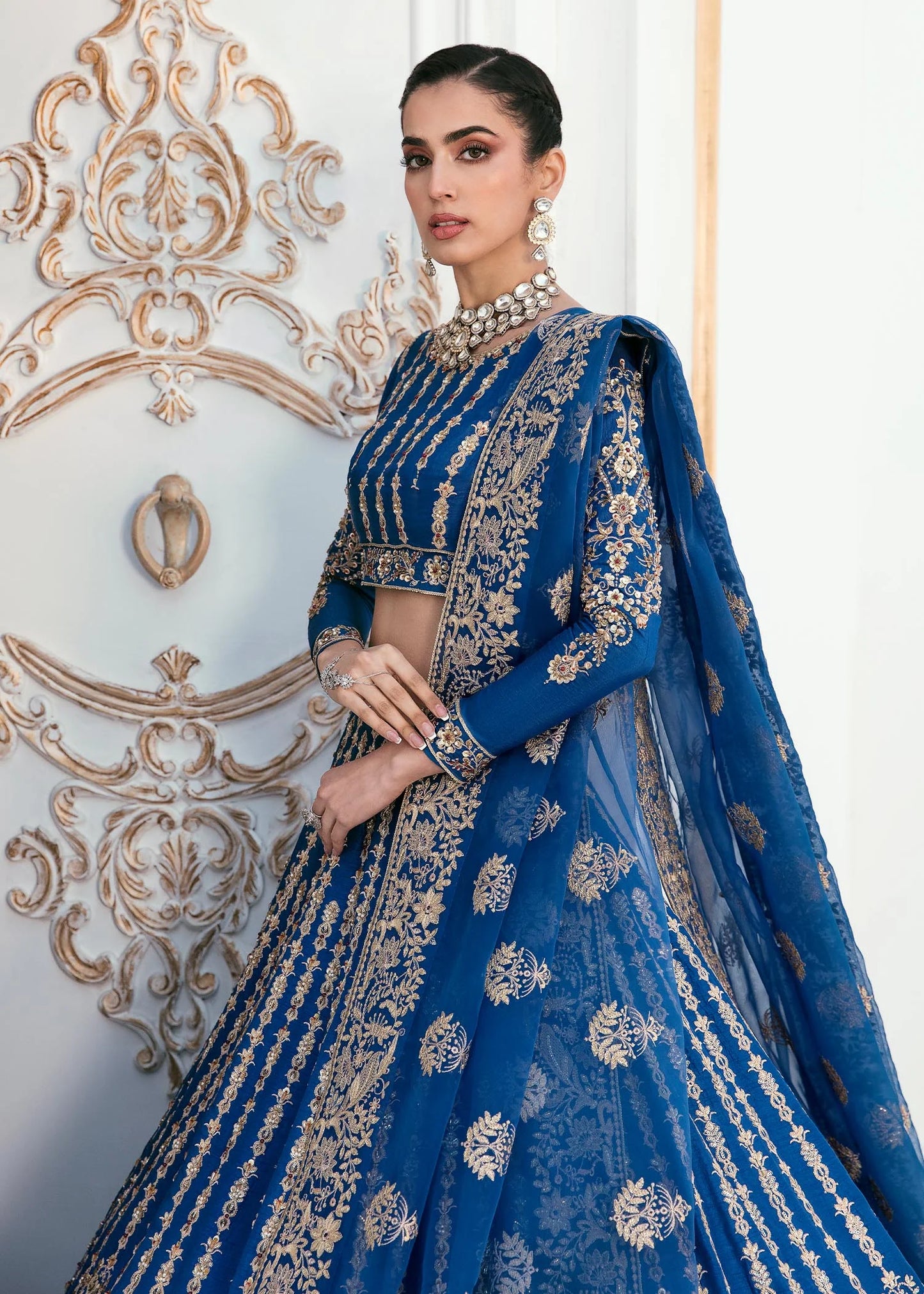 Dyla | Wedding Wear Embellished Lehenga