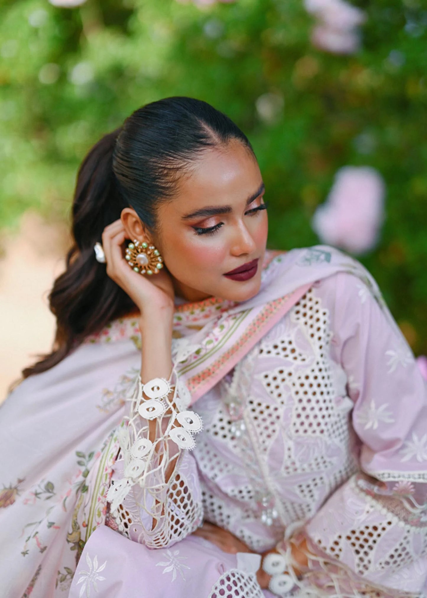 Qalamkar | Nova Summer Lawn Embroidered