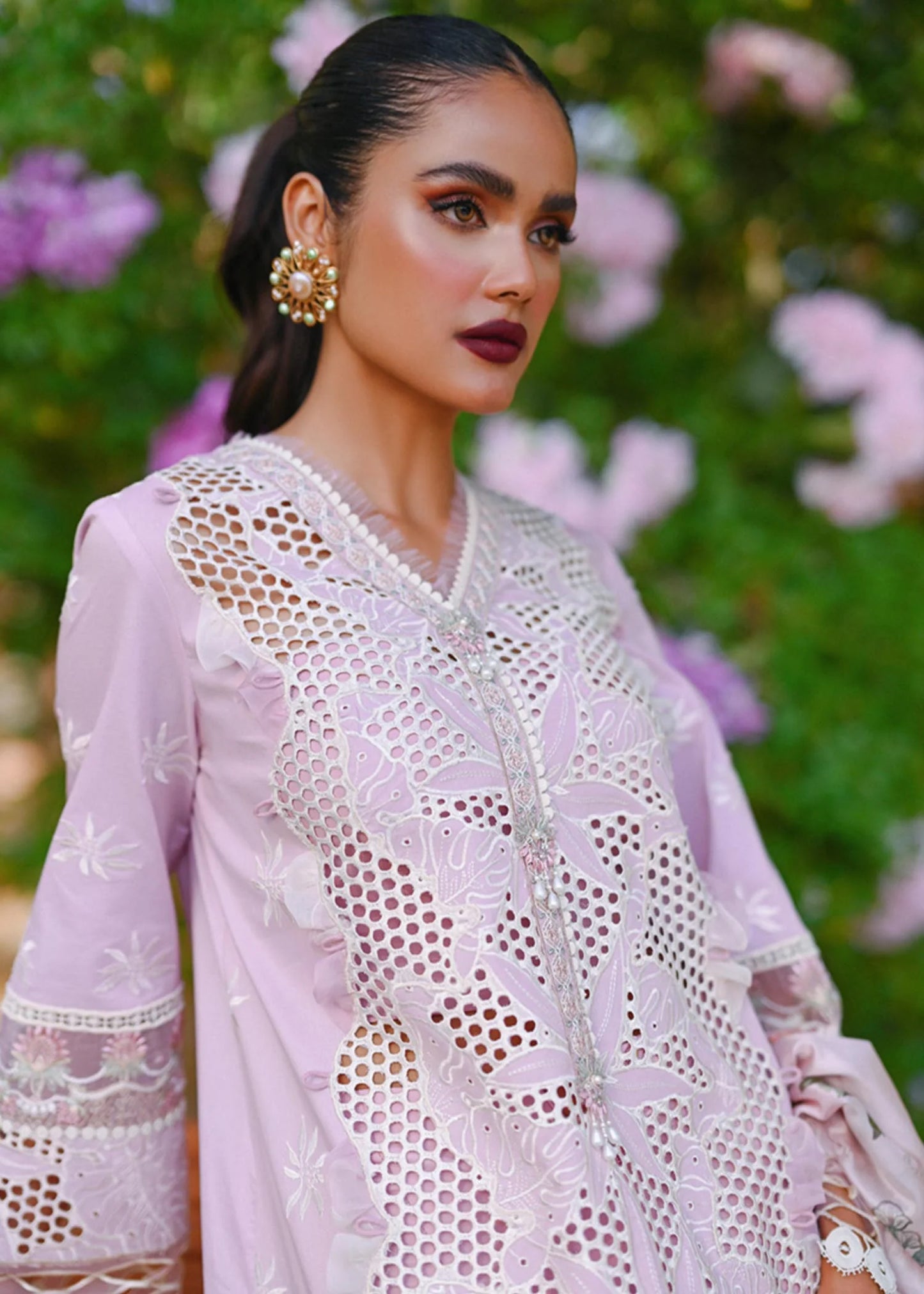 Qalamkar | Nova Summer Lawn Embroidered