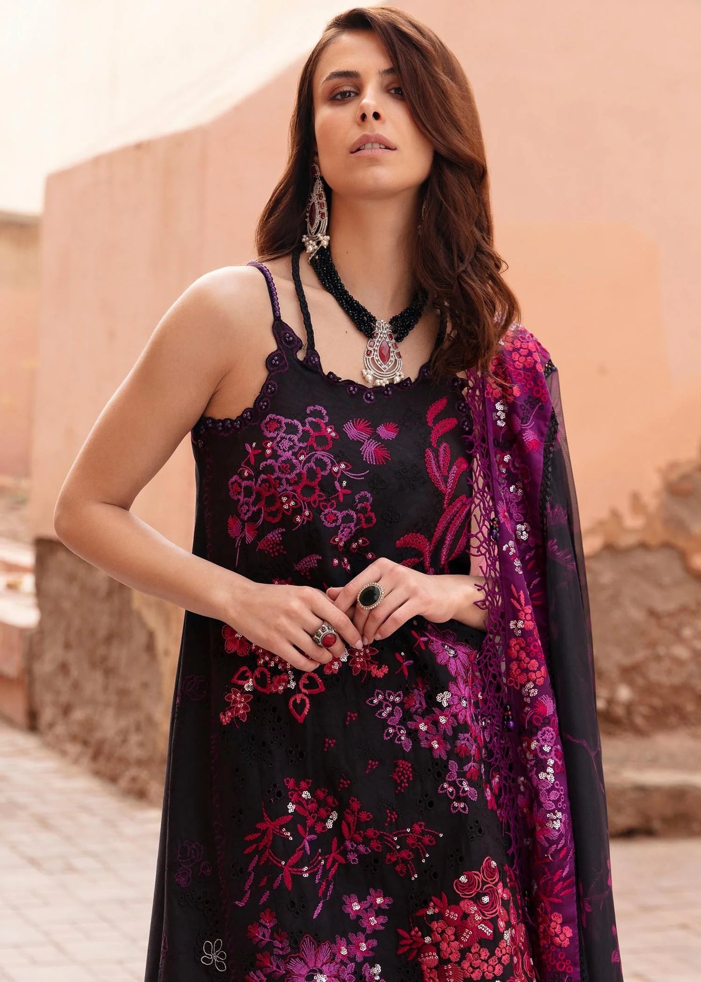 Resham | Festive Wear Embroidered Dress
