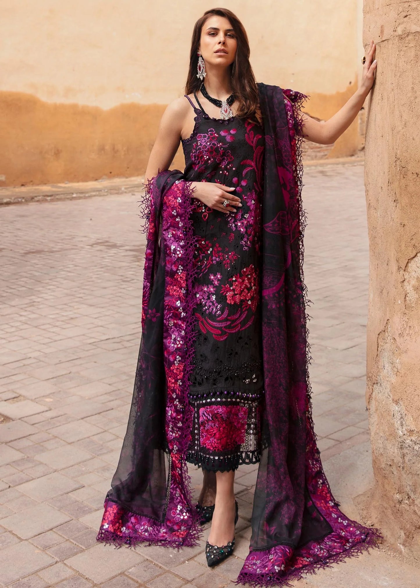 Resham | Festive Wear Embroidered Dress