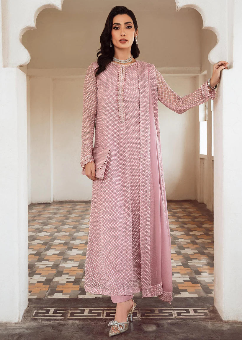 Mehr | Embellished Chiffon Chikenkari