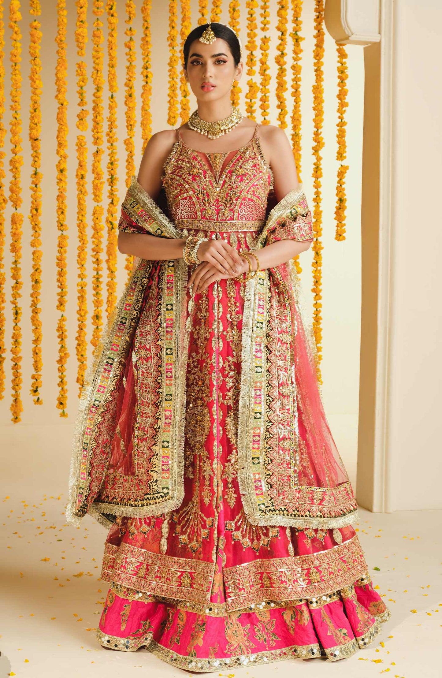 Surai | Festive Wear Embroidered Lehenga
