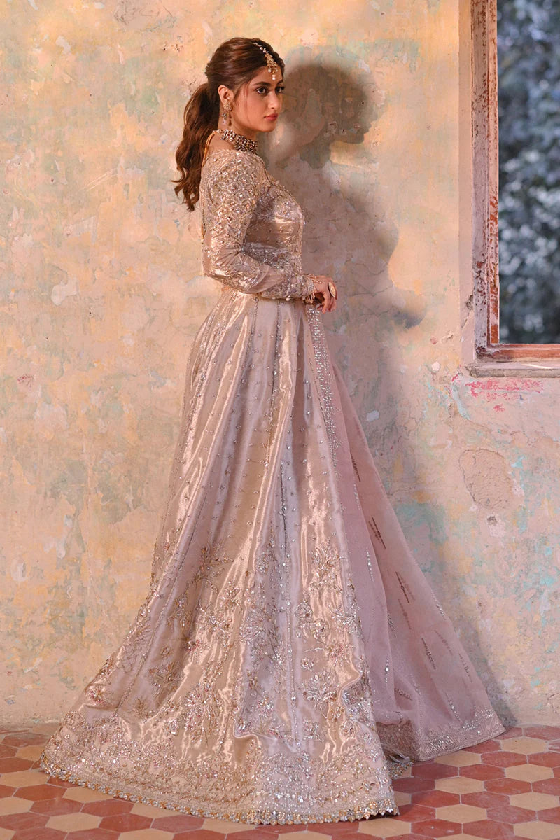 Qalamkar | Gotta Embroidered Lehenga with lace