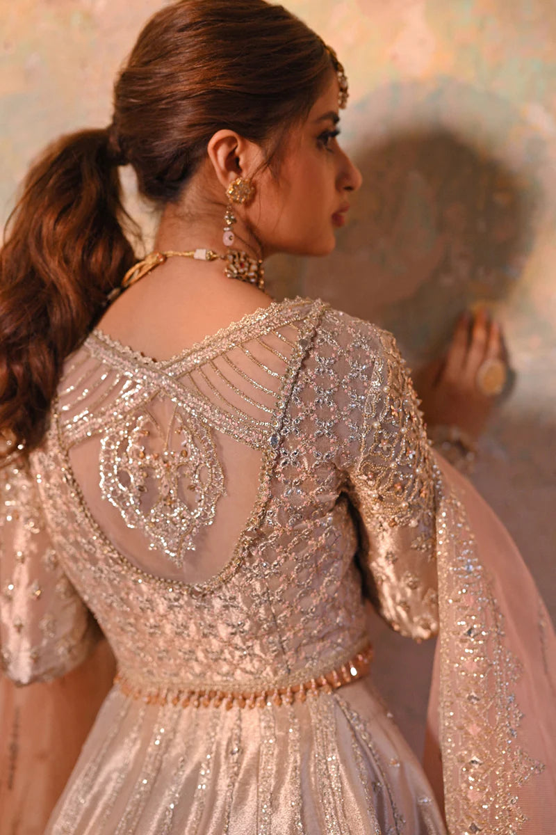 Qalamkar | Gotta Embroidered Lehenga with lace