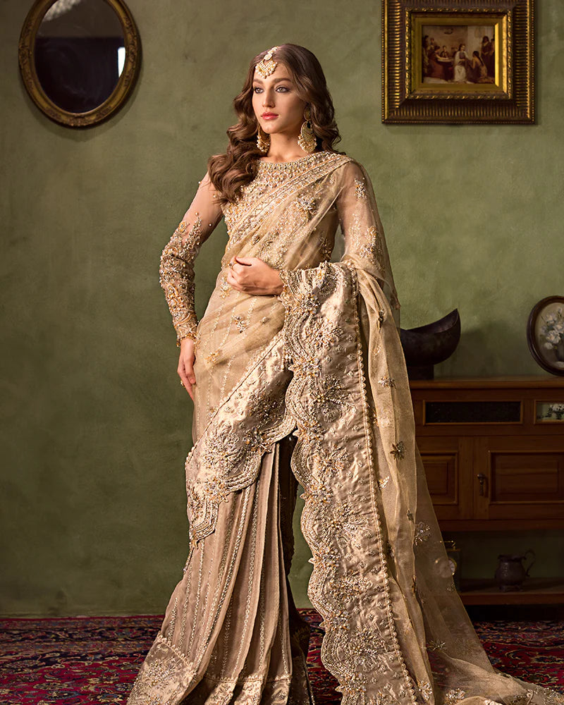 Nazneen | Wedding Wear Embellished Saree