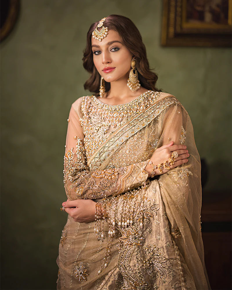 Nazneen | Wedding Wear Embellished Saree