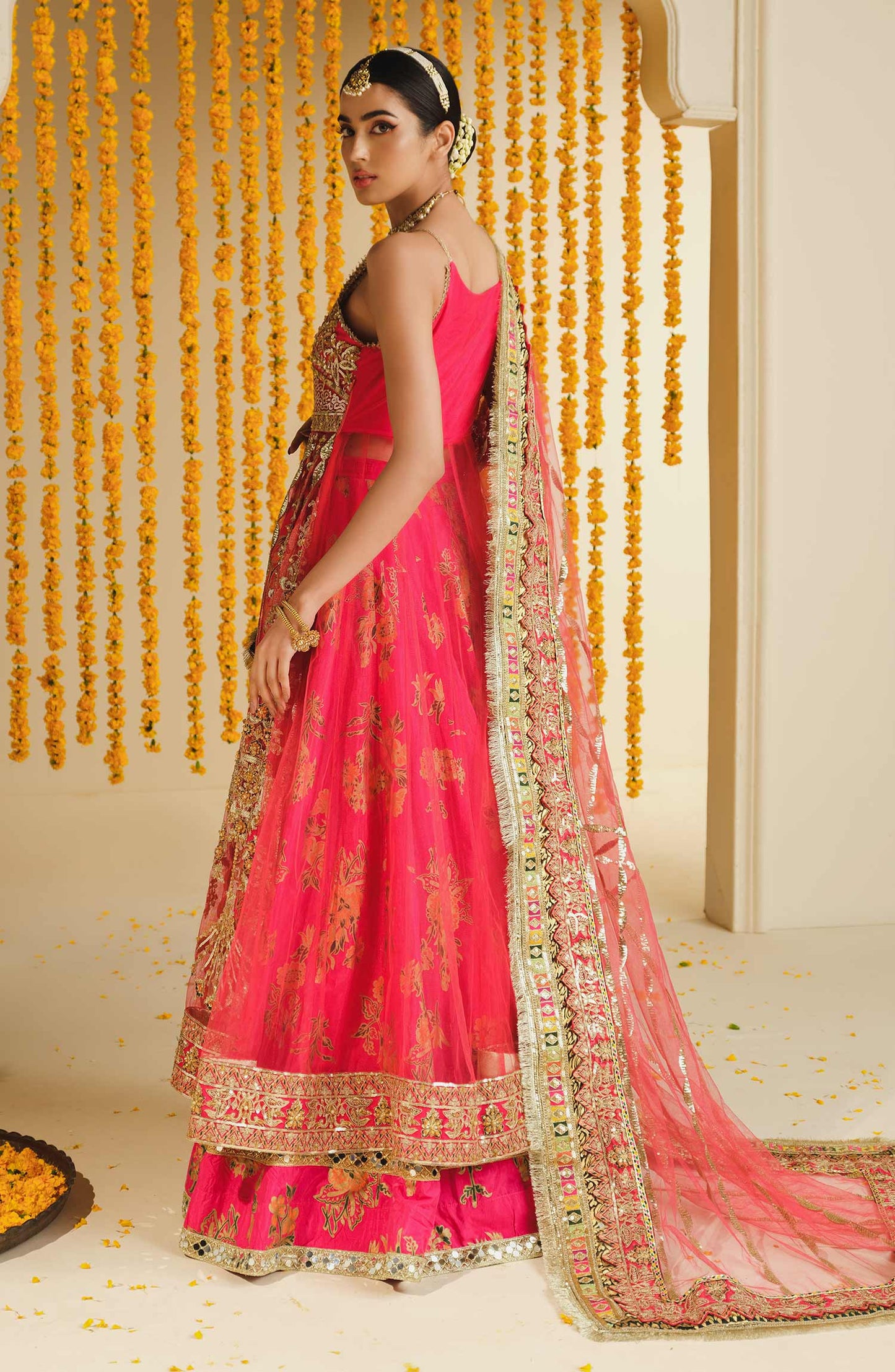 Surai | Festive Wear Embroidered Lehenga