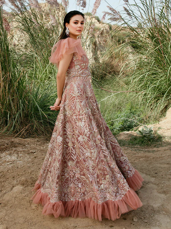 Stella | Rose Pink Embellished Co Ord Dress