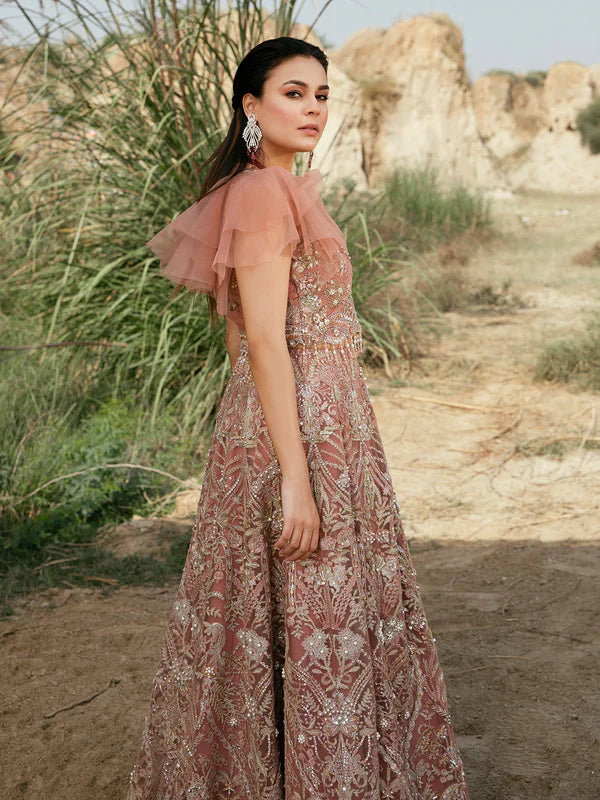Stella | Rose Pink Embellished Co Ord Dress