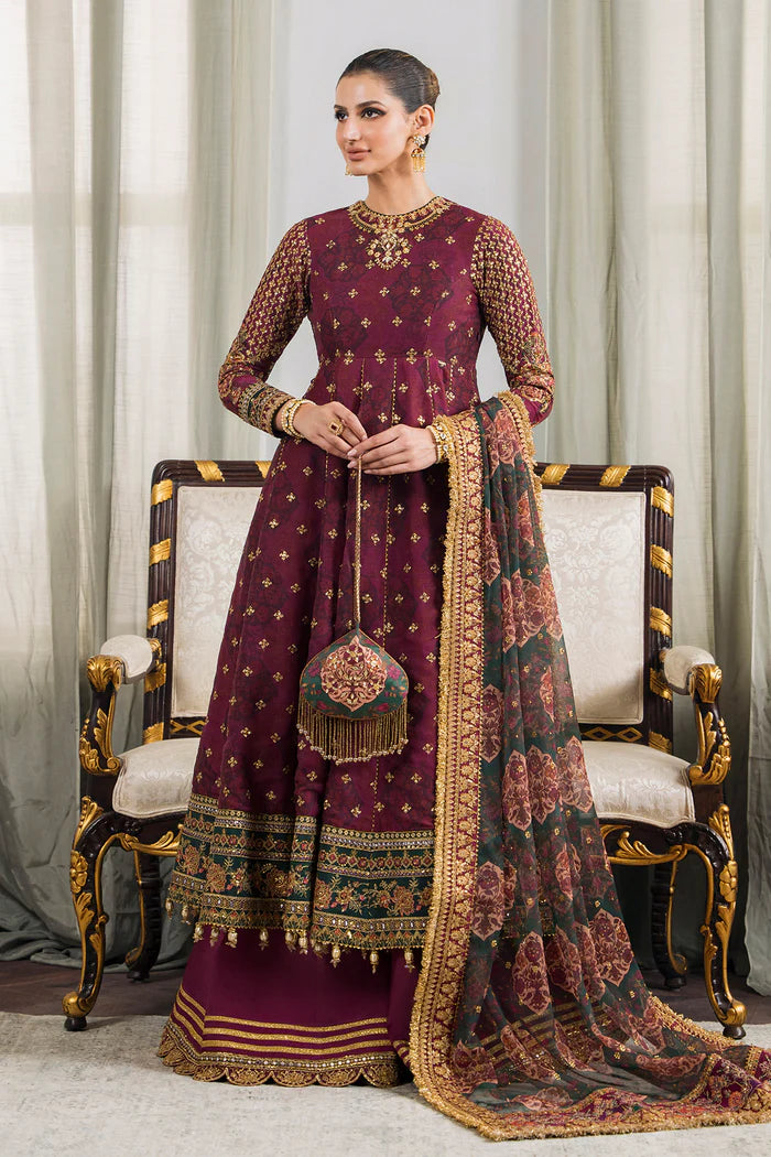BAROQUE | Embroidered Chiffon Lehenga