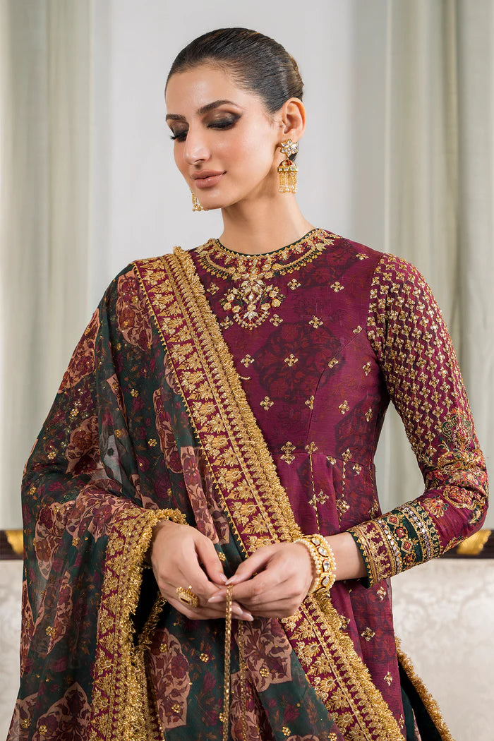 BAROQUE | Embroidered Chiffon Lehenga