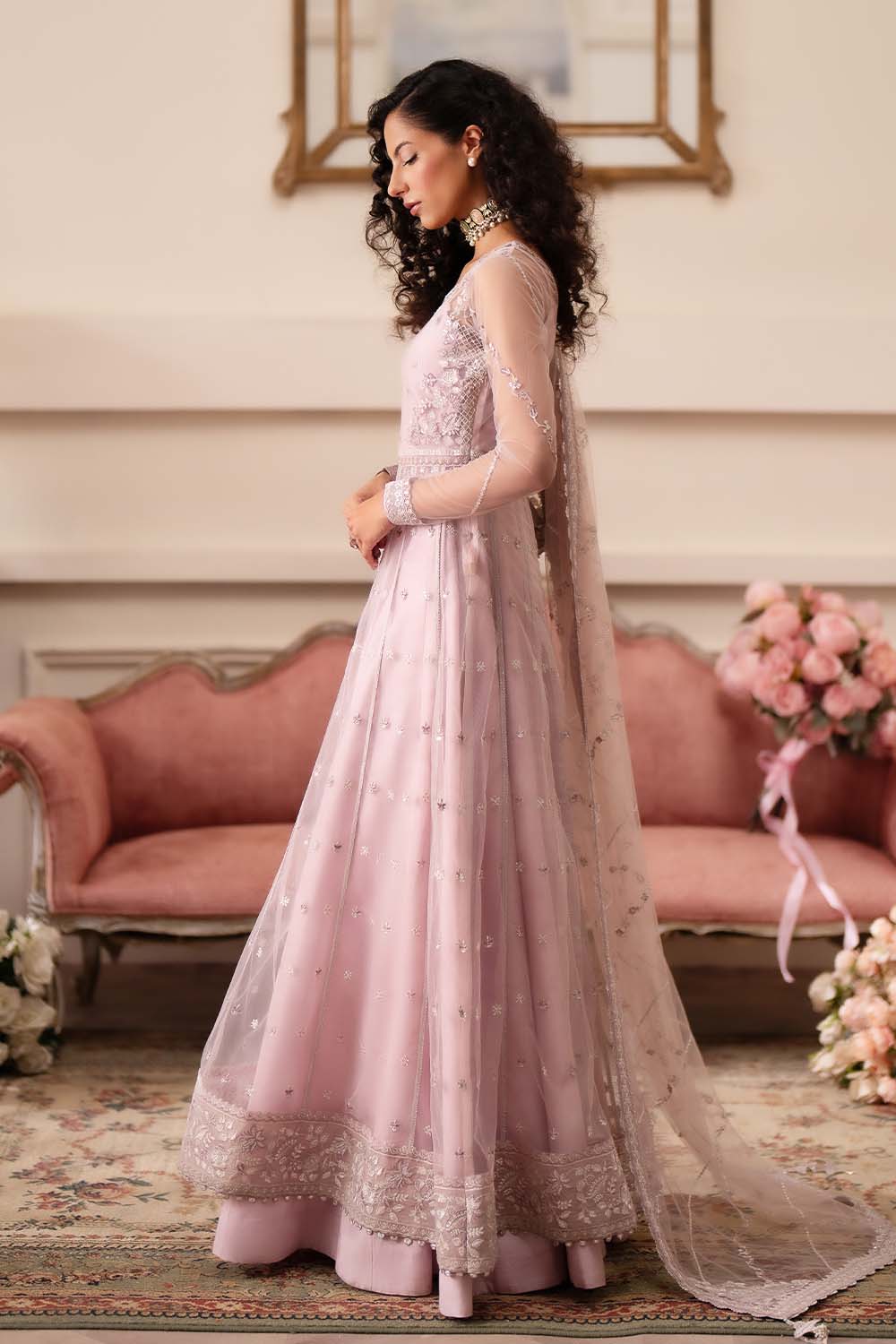 Helena | Chiffon Embroidered Lehenga