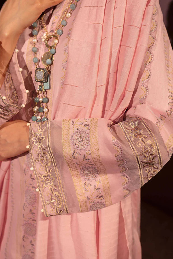 Nishat Linen Printed Embroidered Suit