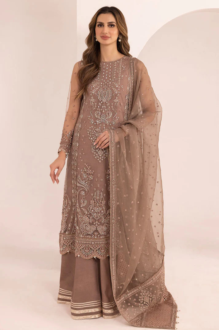 Minal | Festive Wear Embroidered Net Sharara