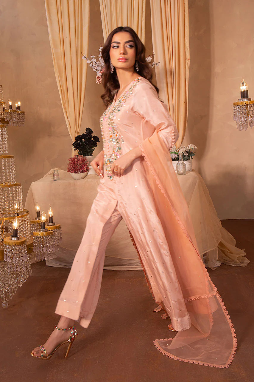 Amani | Embellished Silk Dress