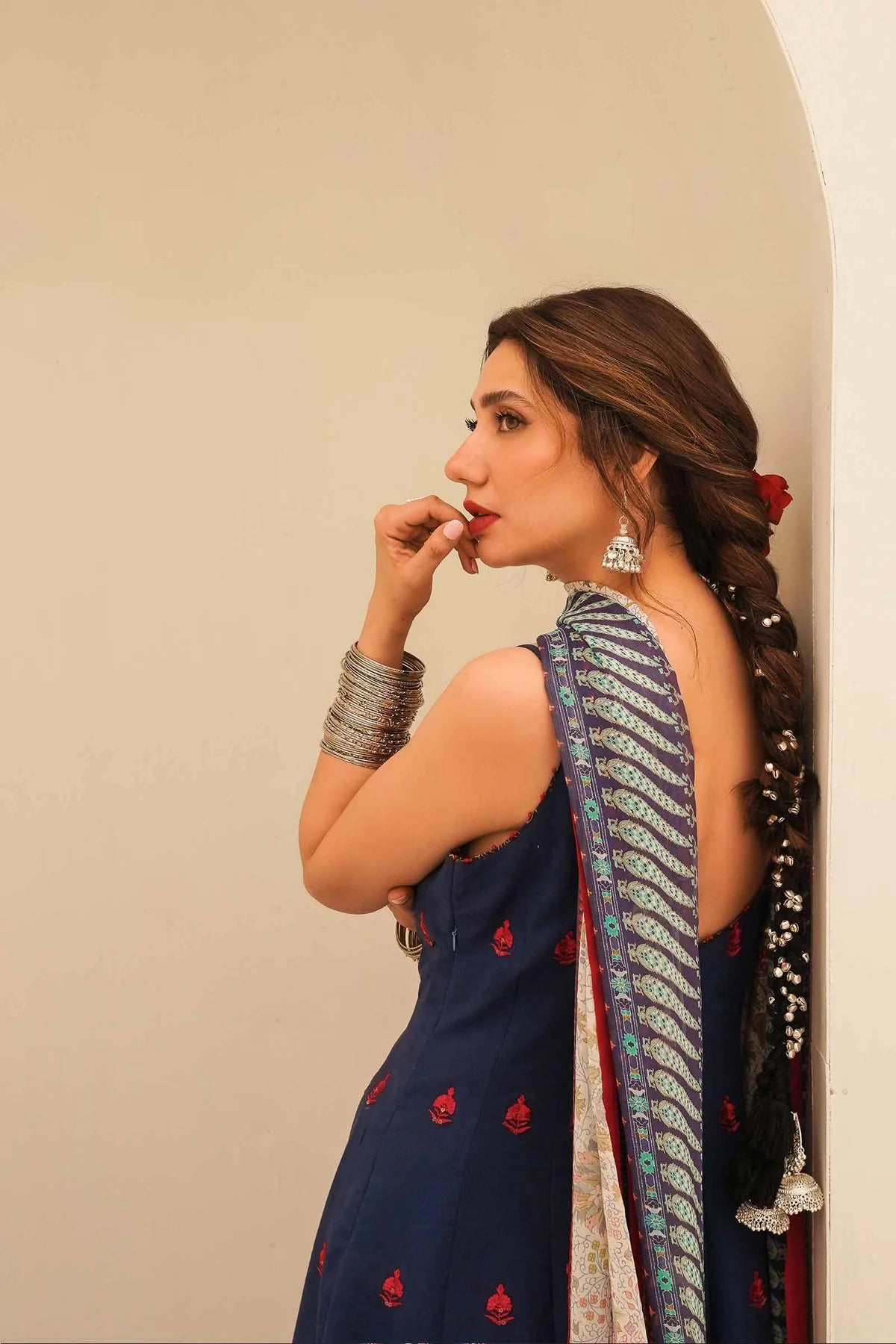 Zara Shahjahan | Embroidered Lawn Churidar