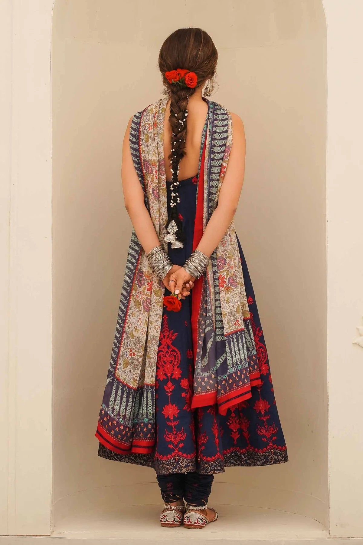 Zara Shahjahan | Embroidered Lawn Churidar