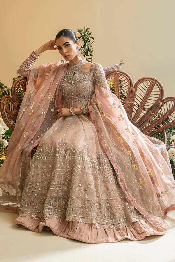 Zunera | Wedding Wear Embellished Frock Dress