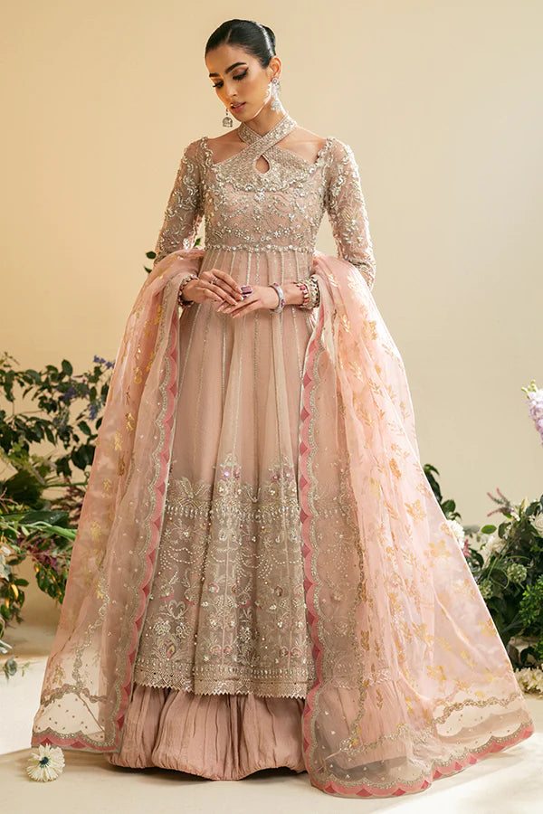 Zunera | Wedding Wear Embellished Frock Dress