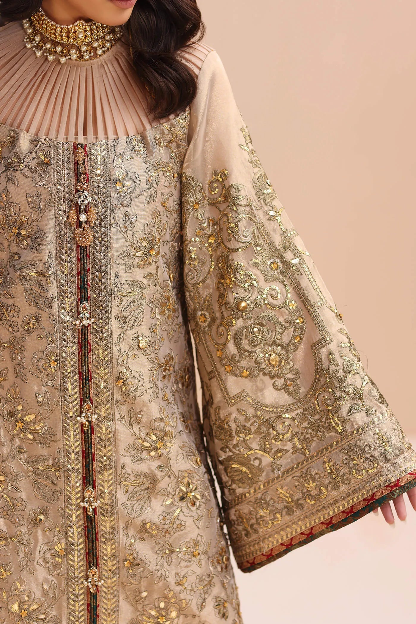 Divine Princess | Embroidered Hand Embellished Suit