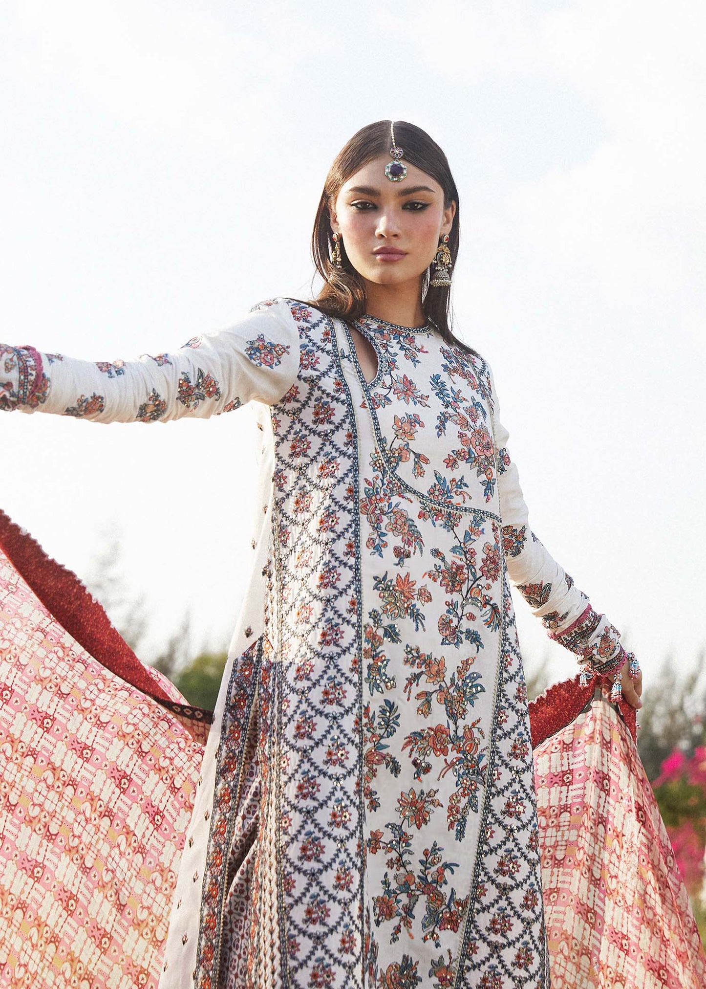 Hussain Rehar | Festive Wear Lawn Churidar