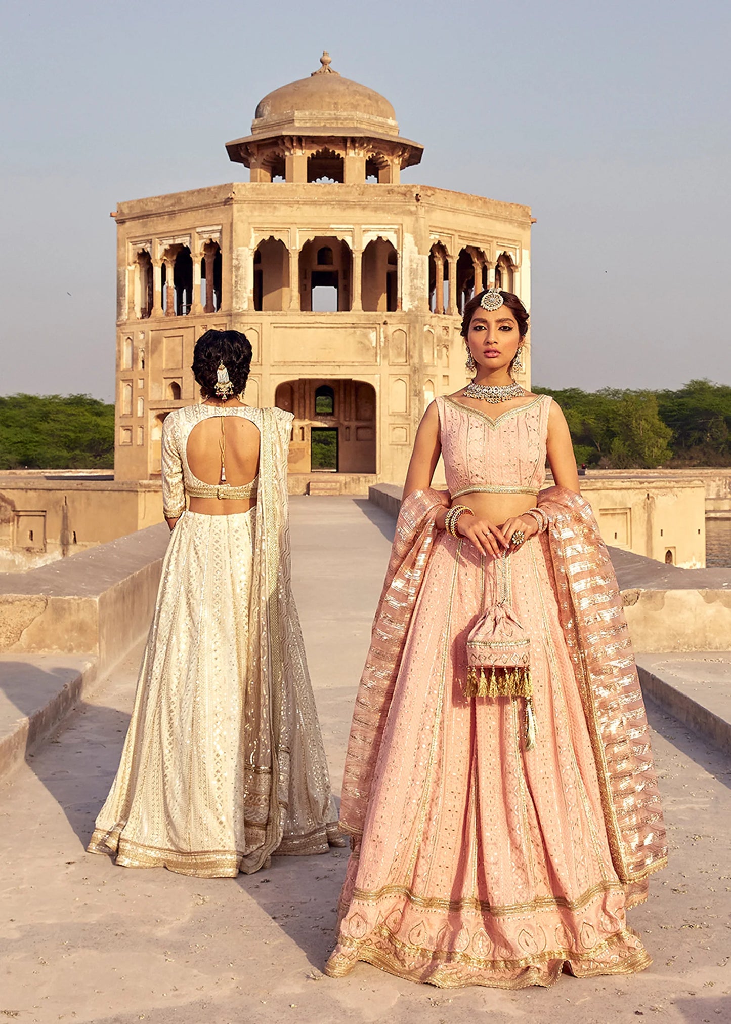 Gulab | Chicken Kari Embellished Lehenga Choli