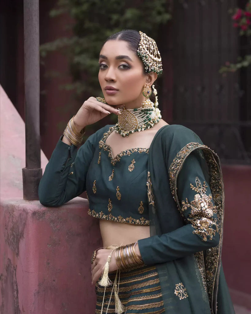 Shanara | Silk Embellished Lehenga