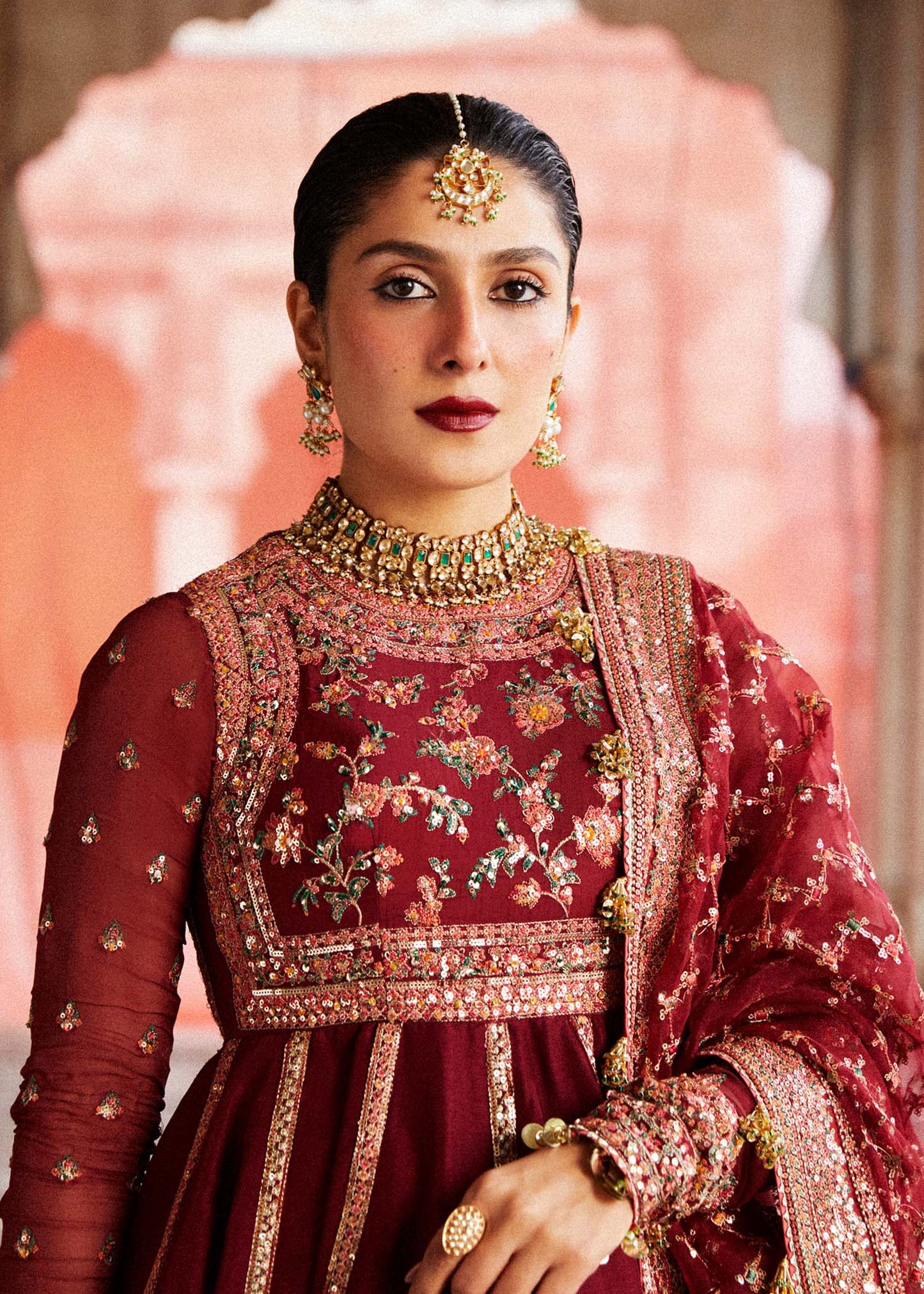 Hussain Rehar | Peshwas Embroidered Lehenga Dress
