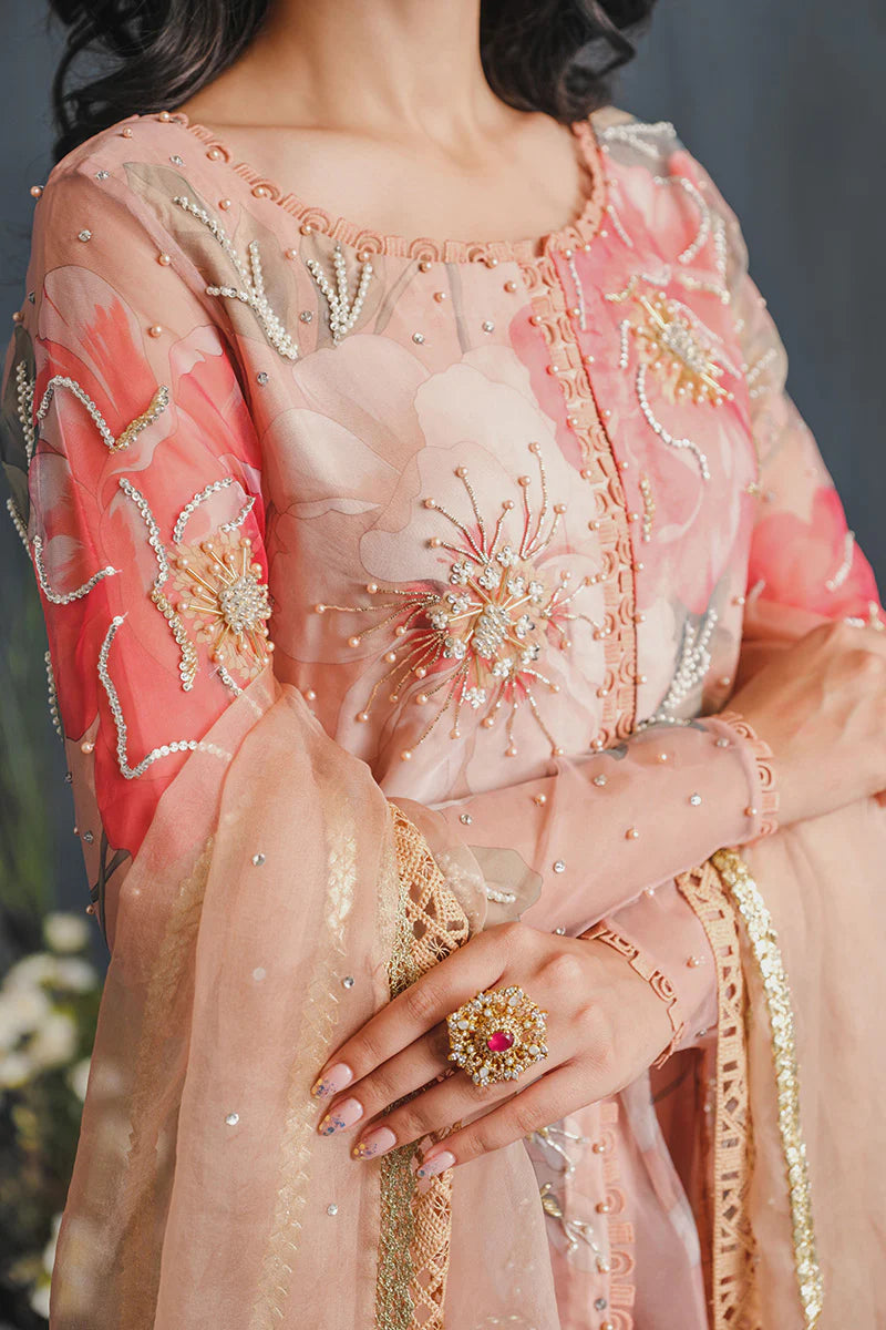 MUSHQ | Luxury Embellished Organza Lehenga