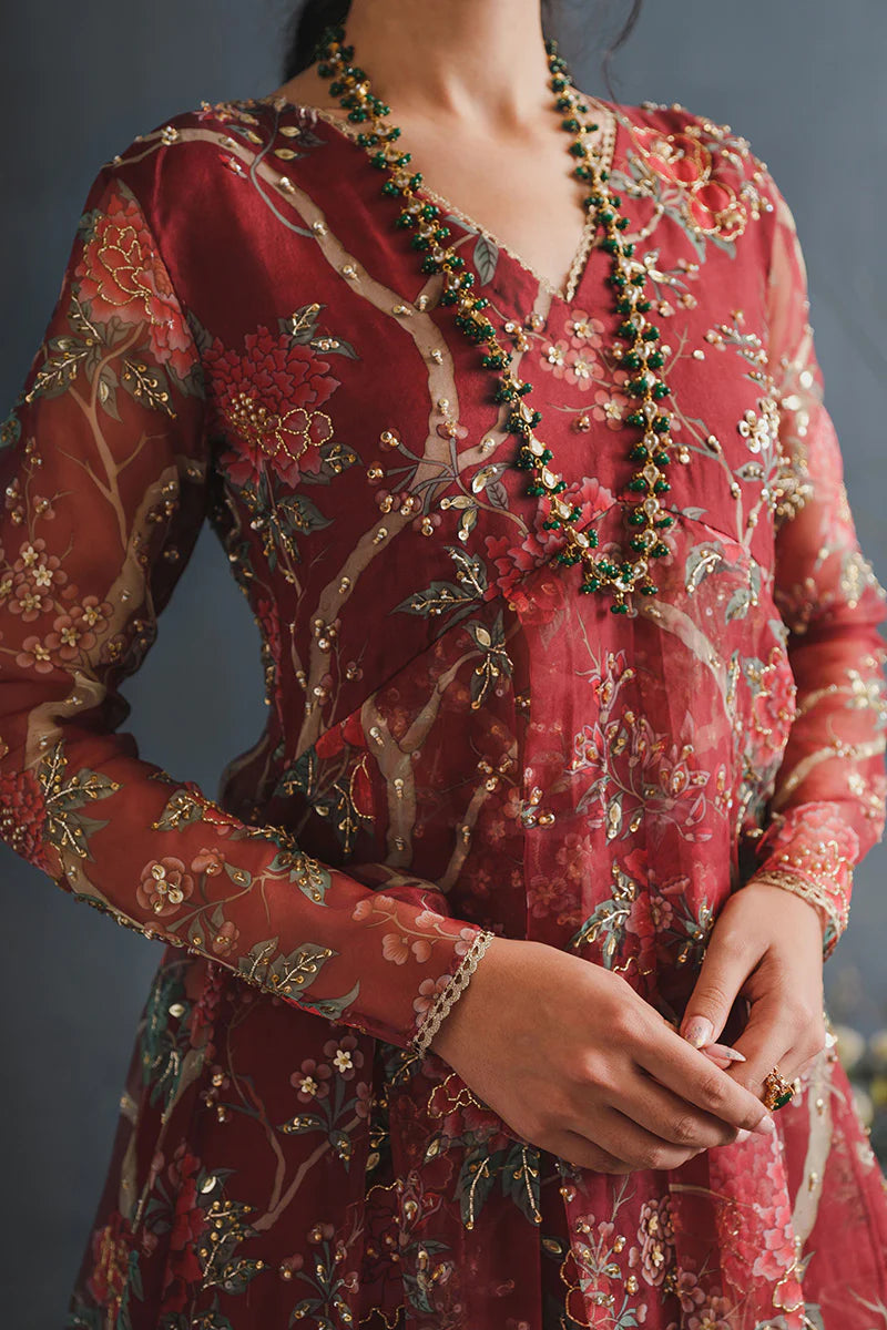 MUSHQ | Luxury Embellished Organza Lehenga