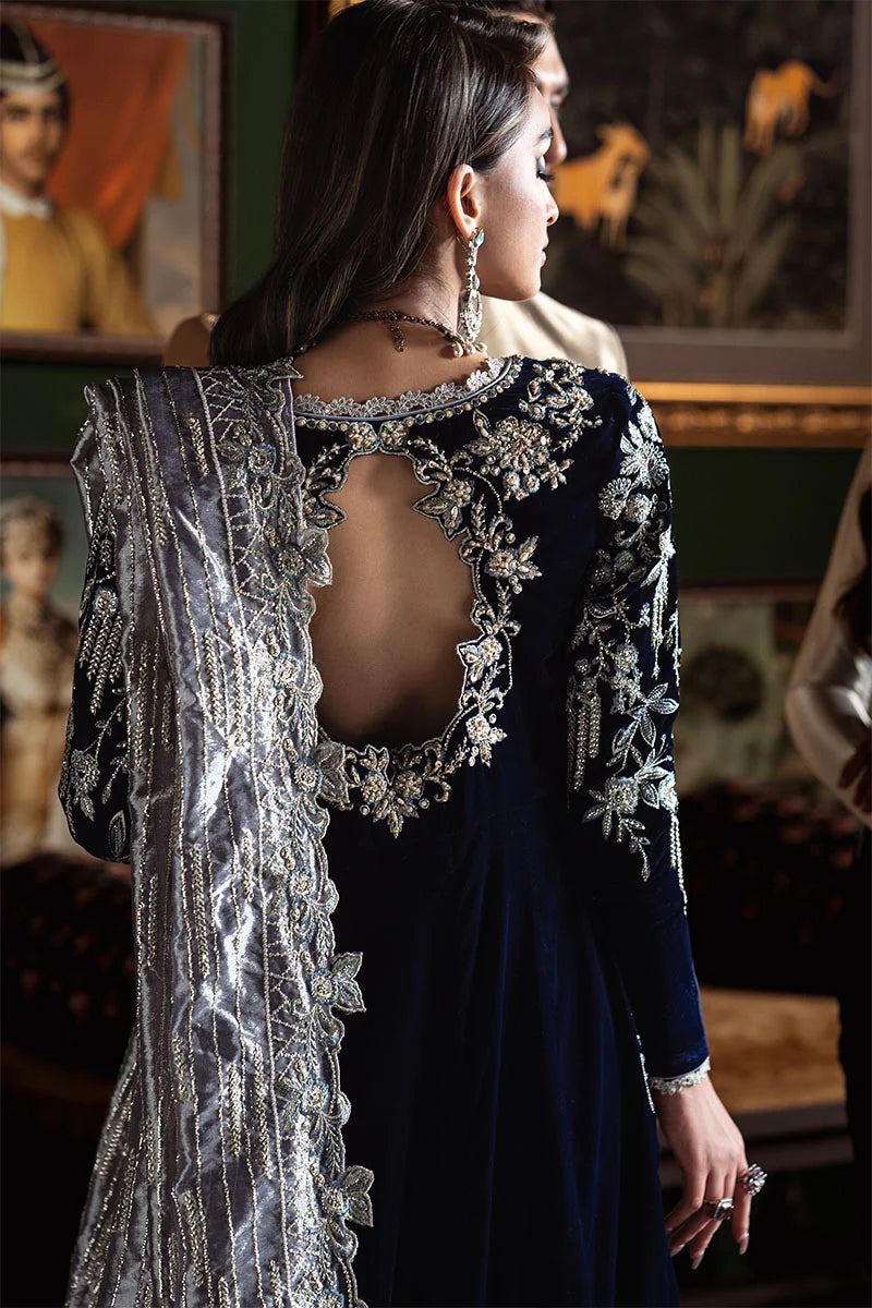 Mushq | Festive Velvet Embellished Maxi Dress