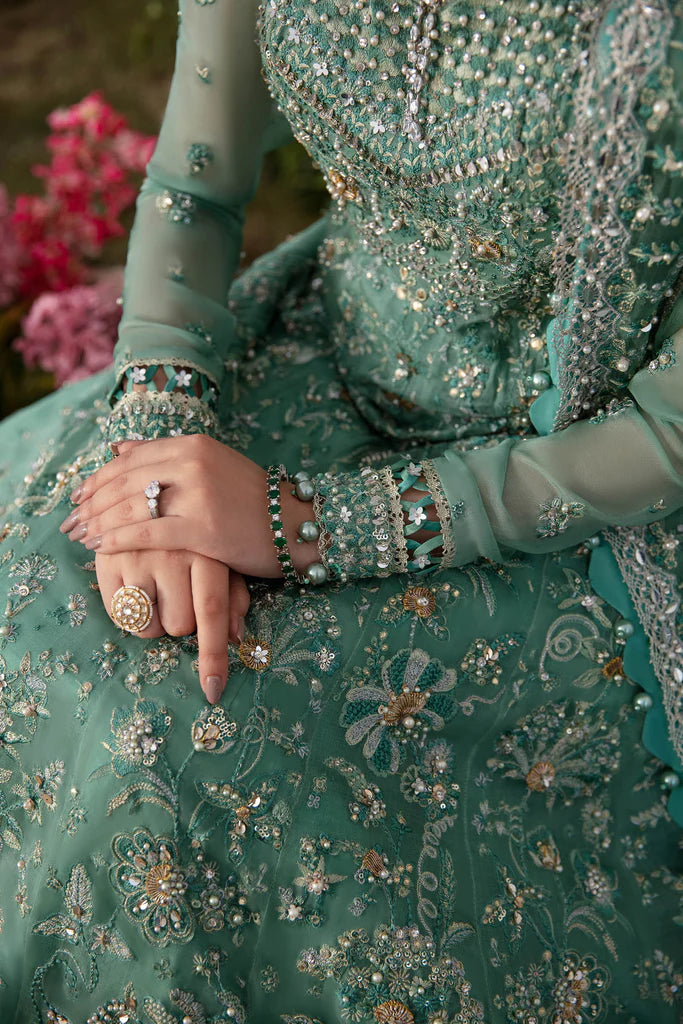 Meltem | Embellished Organza Lehenga Dress