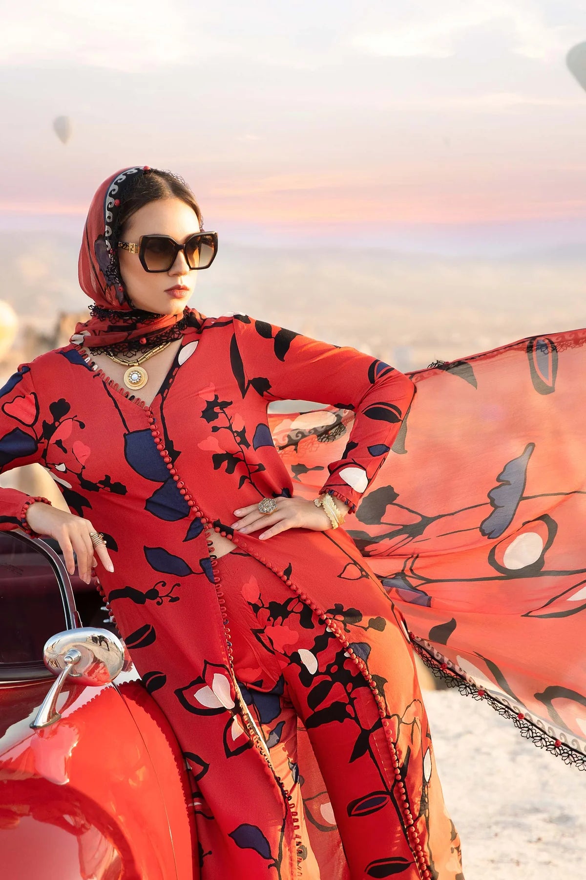 Maria B | Printed Linen Set