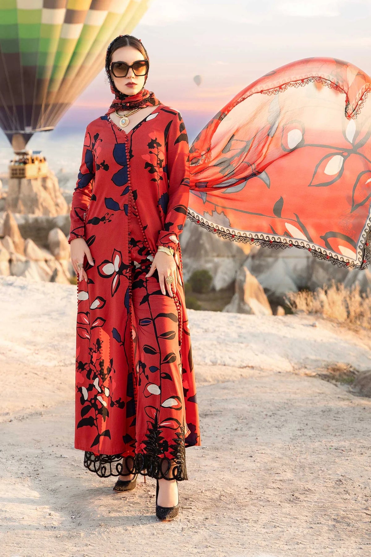 Maria B | Printed Linen Set
