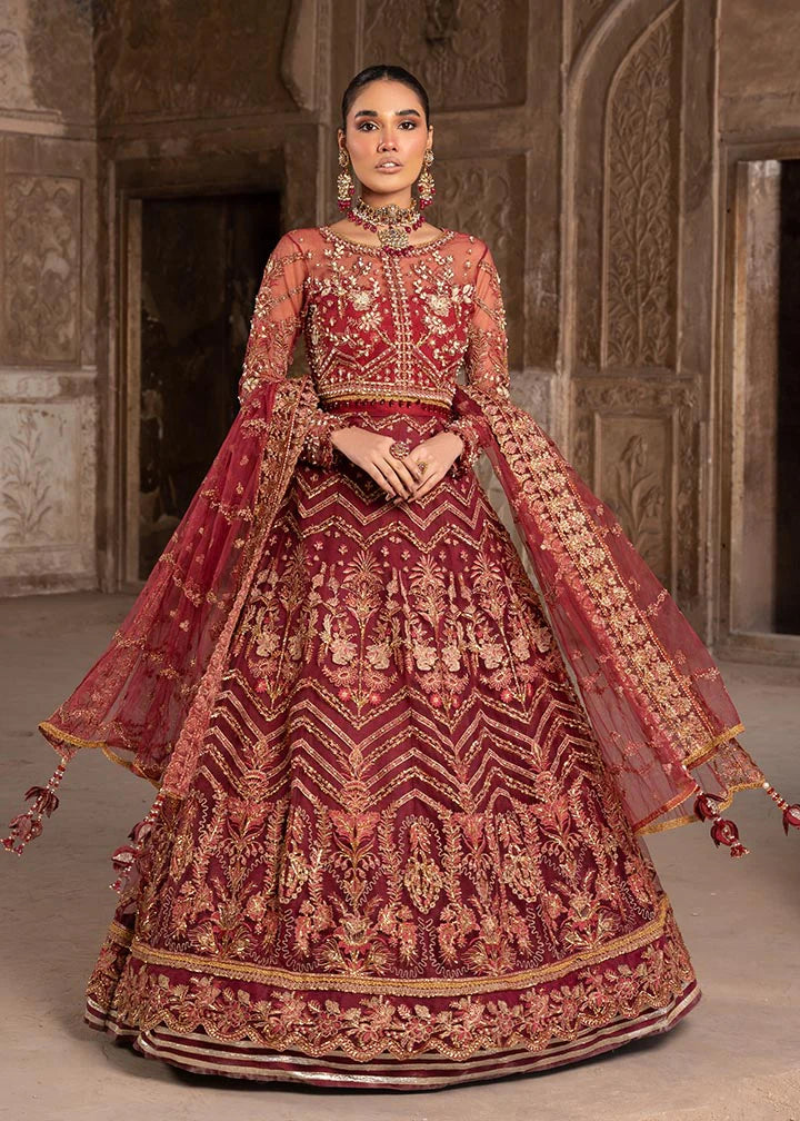Nuraani | Wedding Wear Embroidered Lehenga