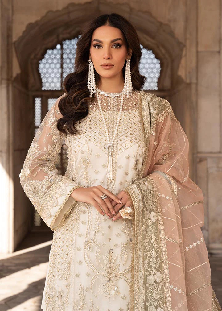 Zunia | Festive Wear Embroidered Sharara