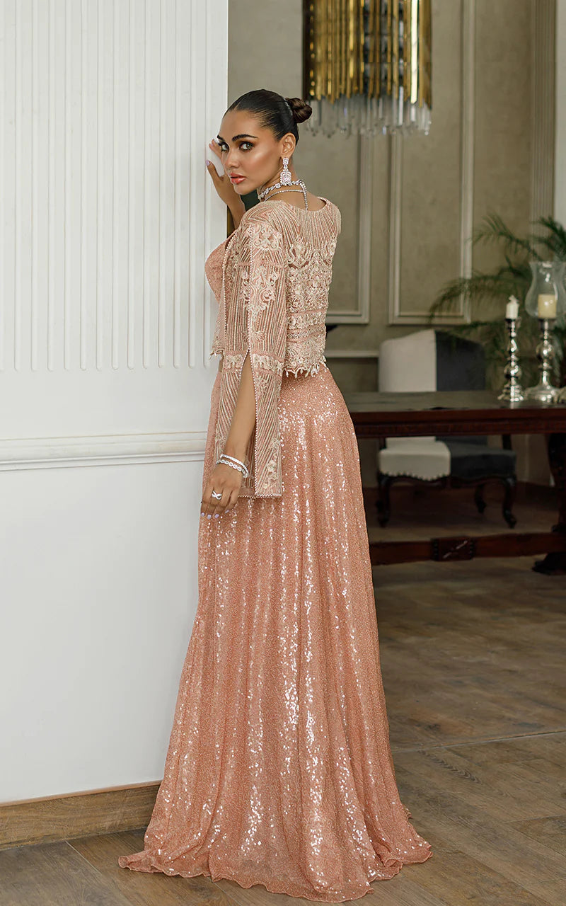 Sehar | Embroidered Festive wear Jacket with Skirt