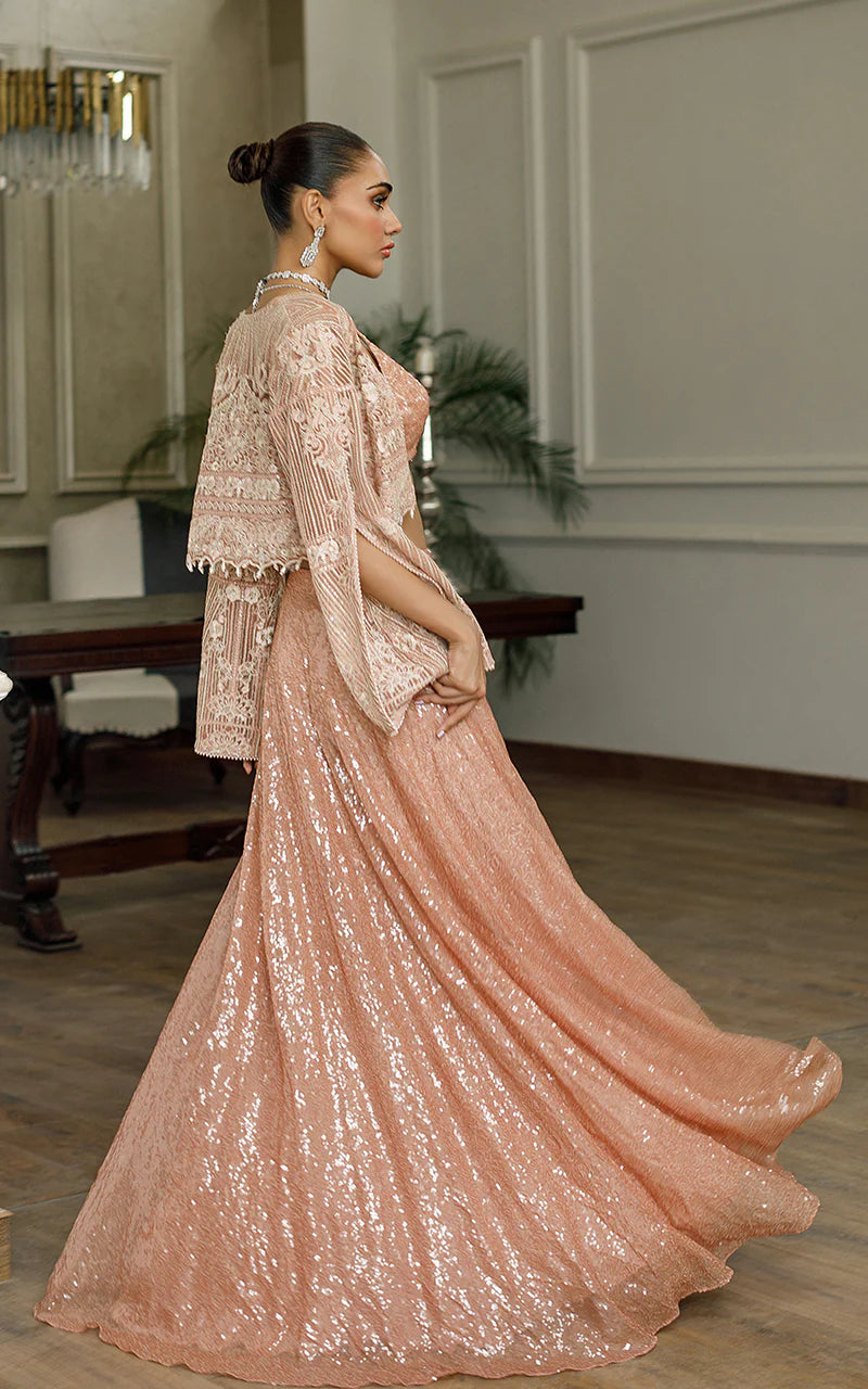 Sehar | Embroidered Festive wear Jacket with Skirt