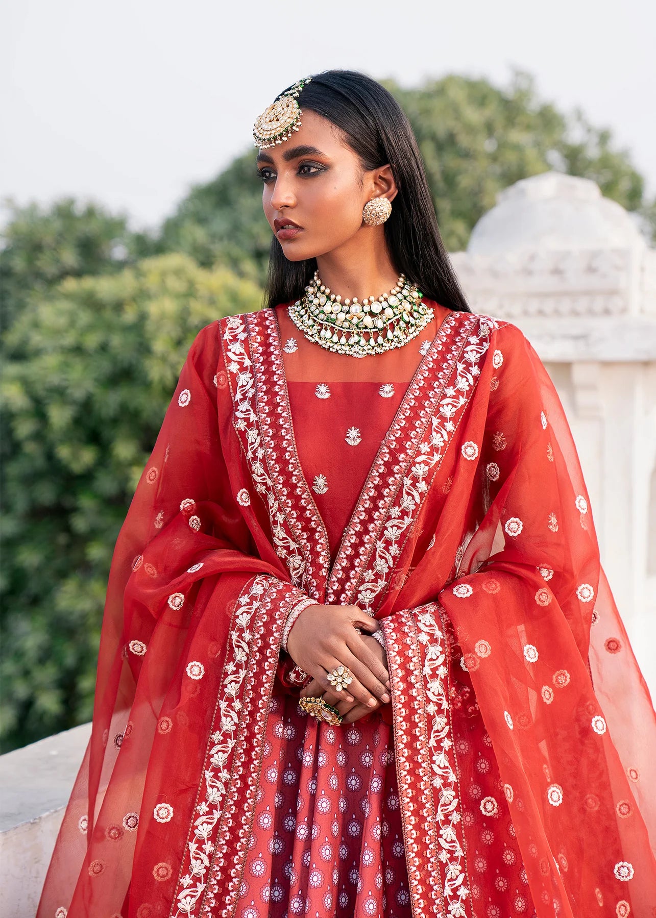Afreen | Wedding Wear Embroidered Lehenga