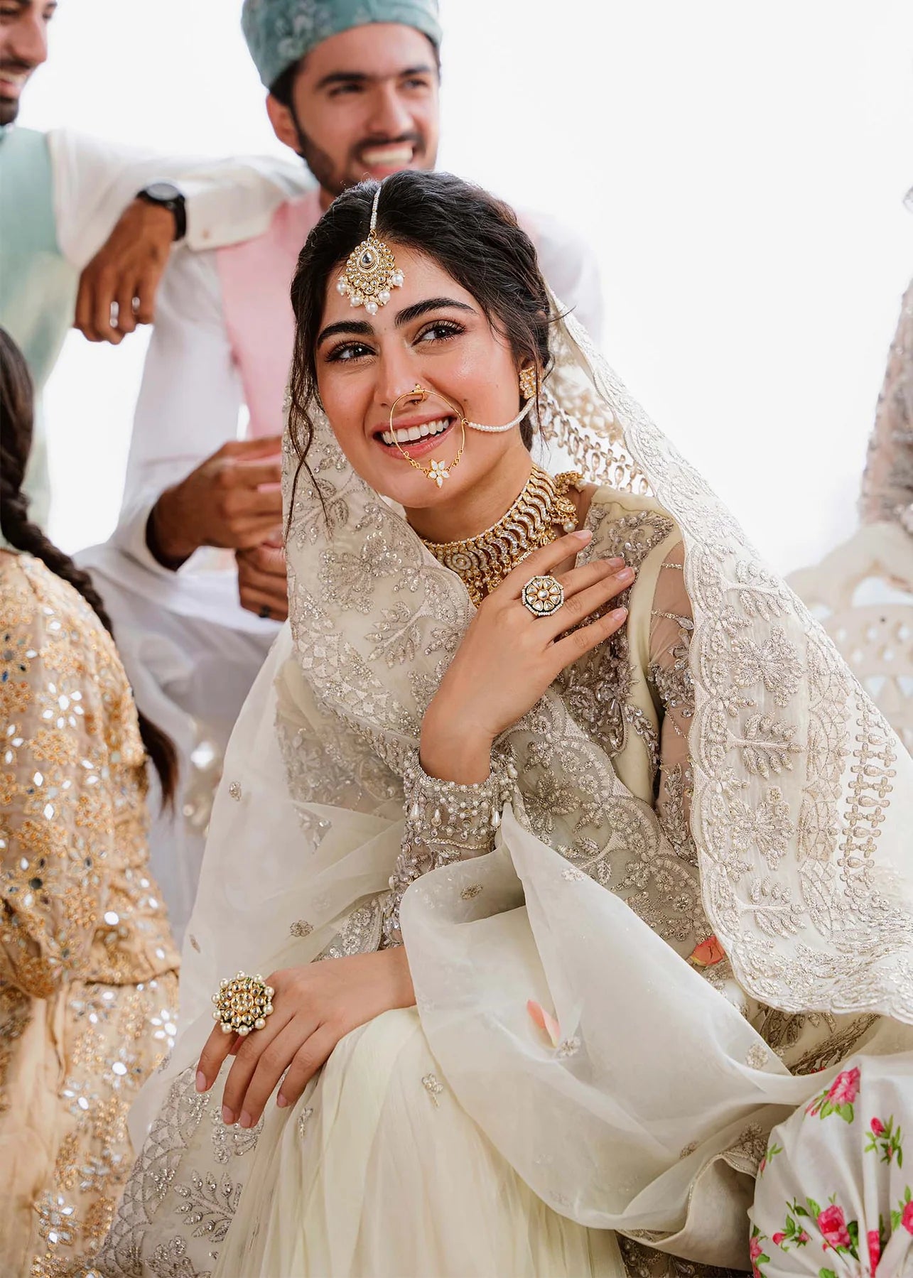 Nadia | Wedding Wear Hand Embellished Gharara