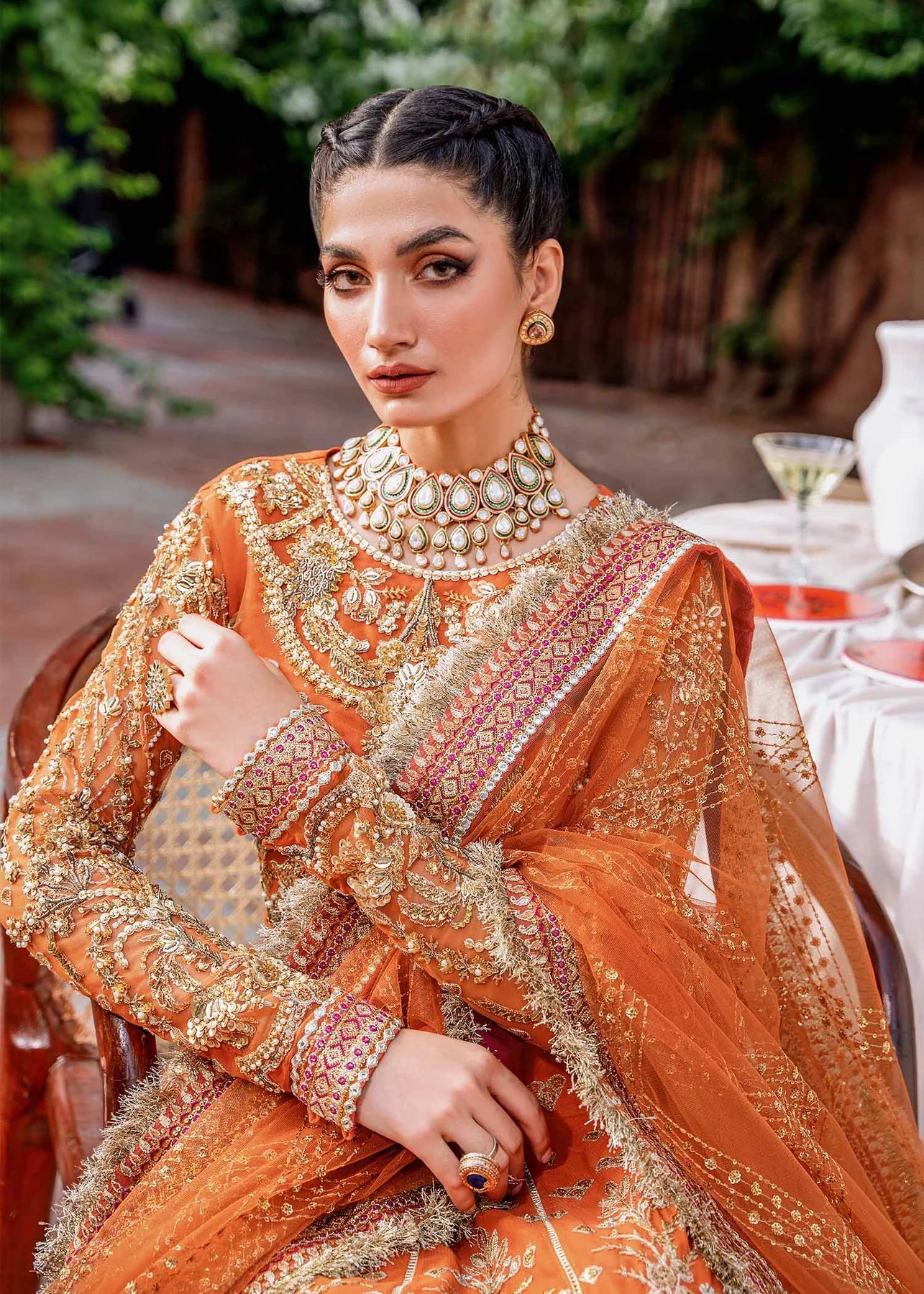 Mahjabeen | Wedding Wear Embellished Lehenga Choli