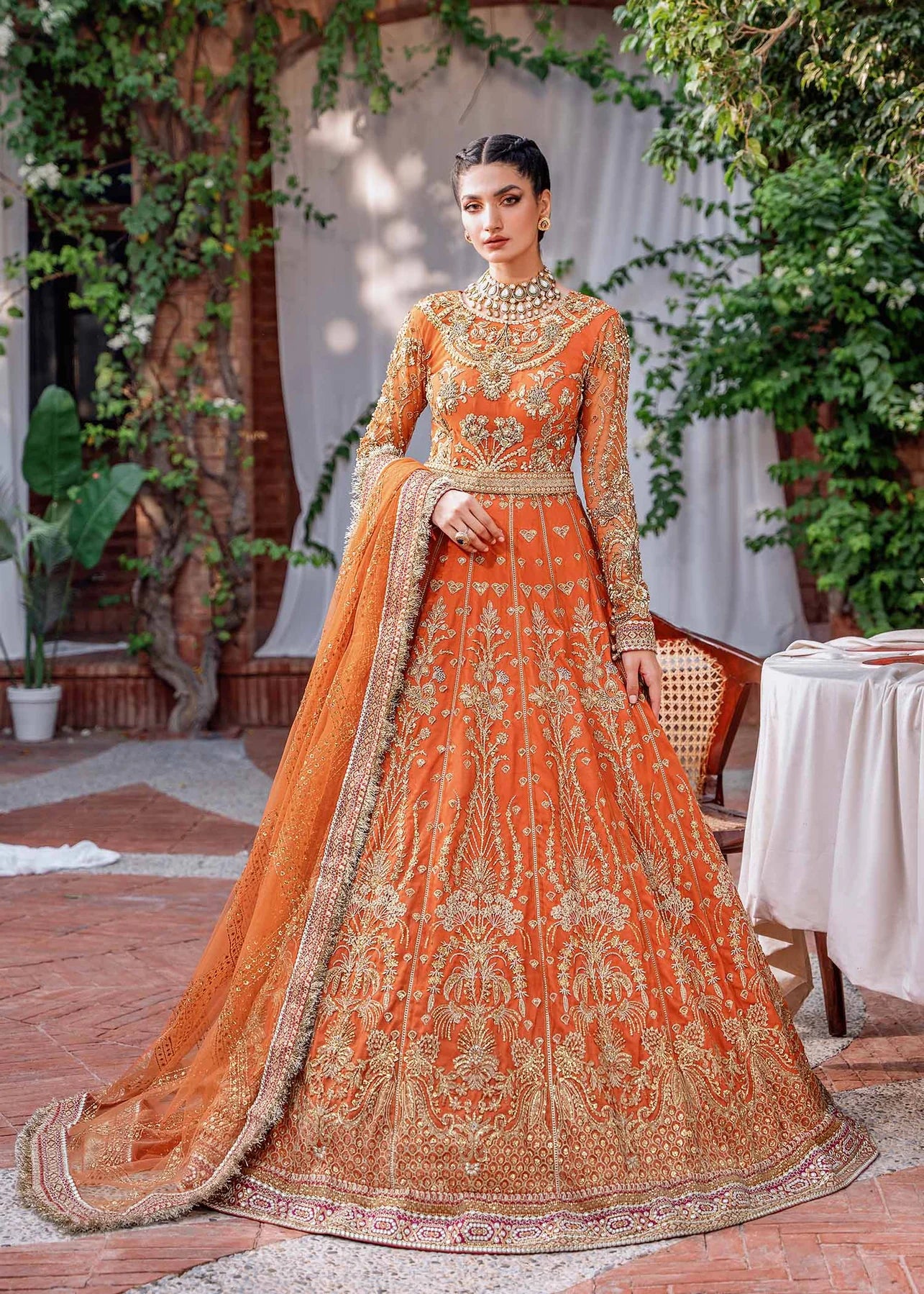 Mahjabeen | Wedding Wear Embellished Lehenga Choli