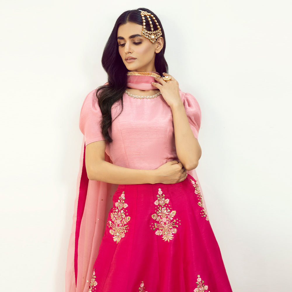 ZOHAN | Silk Embellished Lehenga Choli