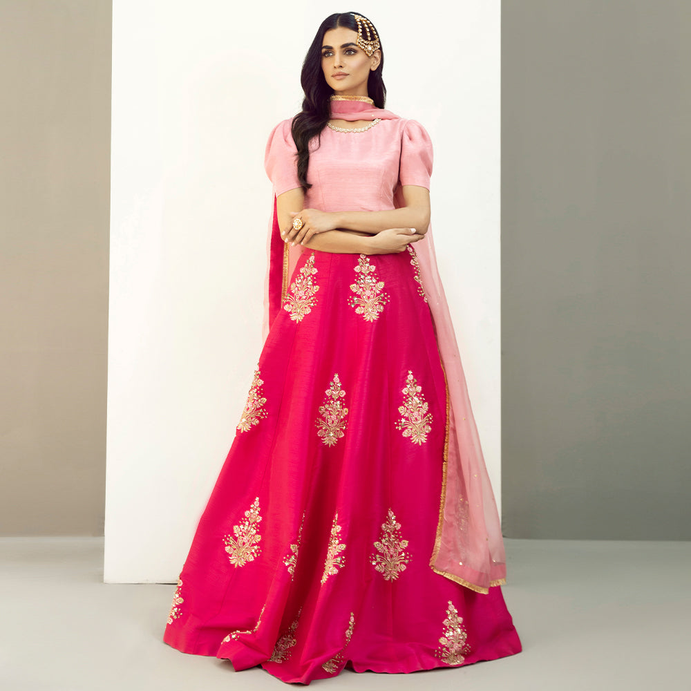 ZOHAN | Silk Embellished Lehenga Choli