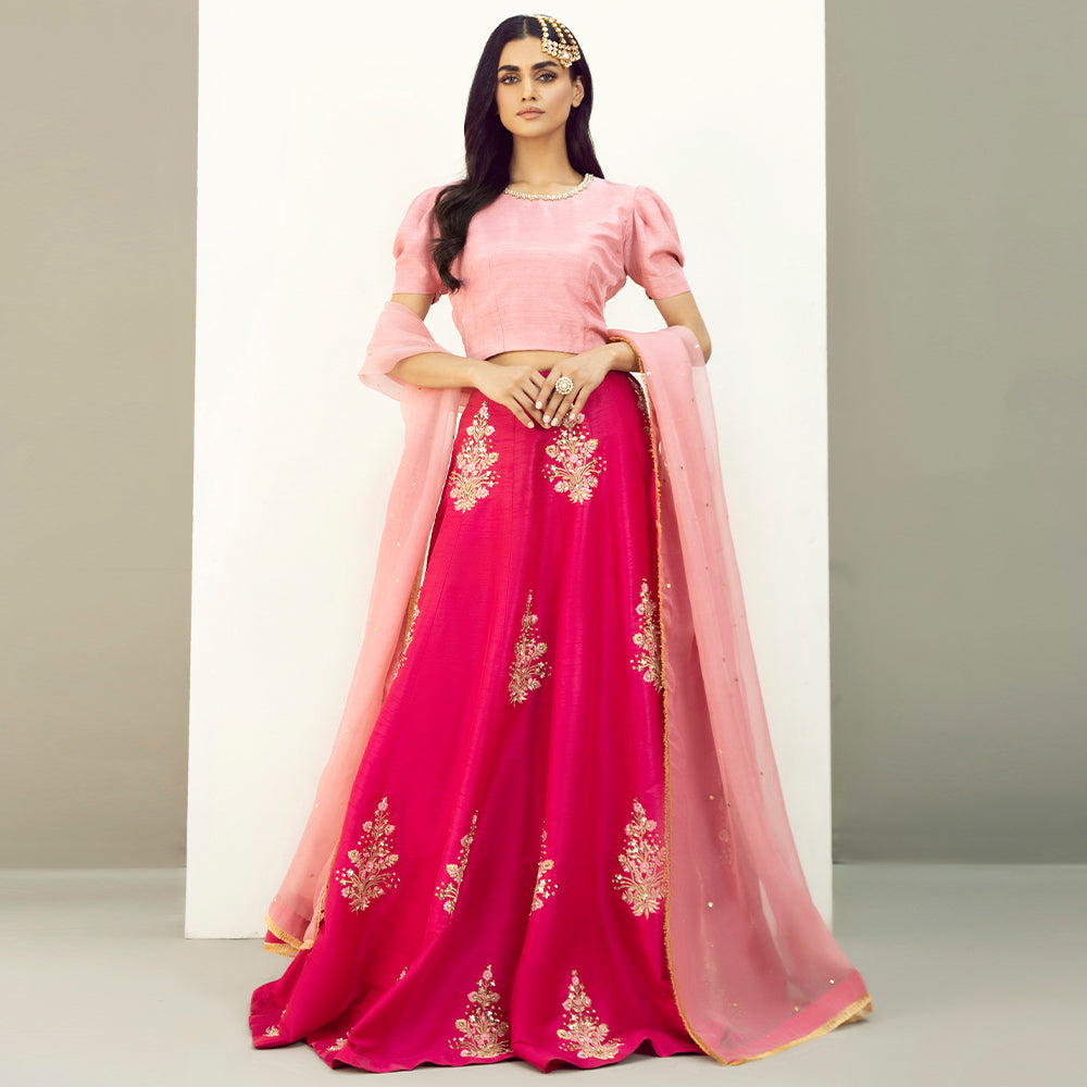 ZOHAN | Silk Embellished Lehenga Choli