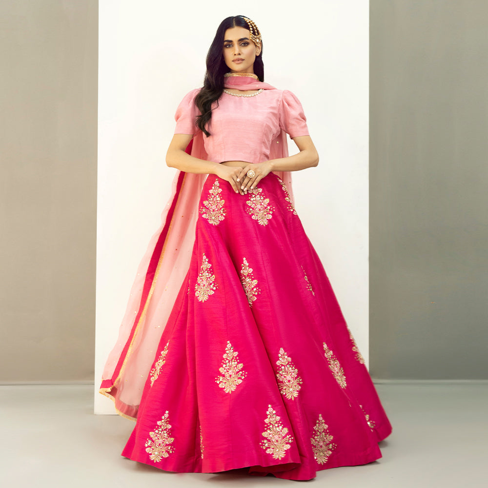 ZOHAN | Silk Embellished Lehenga Choli